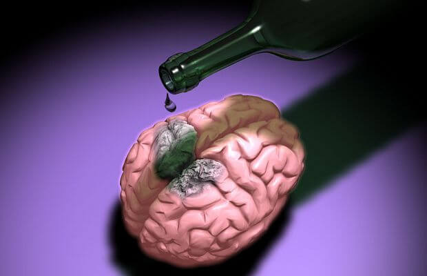 Как алкоголь влияет на головной мозг и его работу